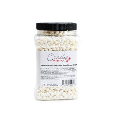 Candy Retailer Dehydrated Vanilla Marshmallows (8 Ounce)