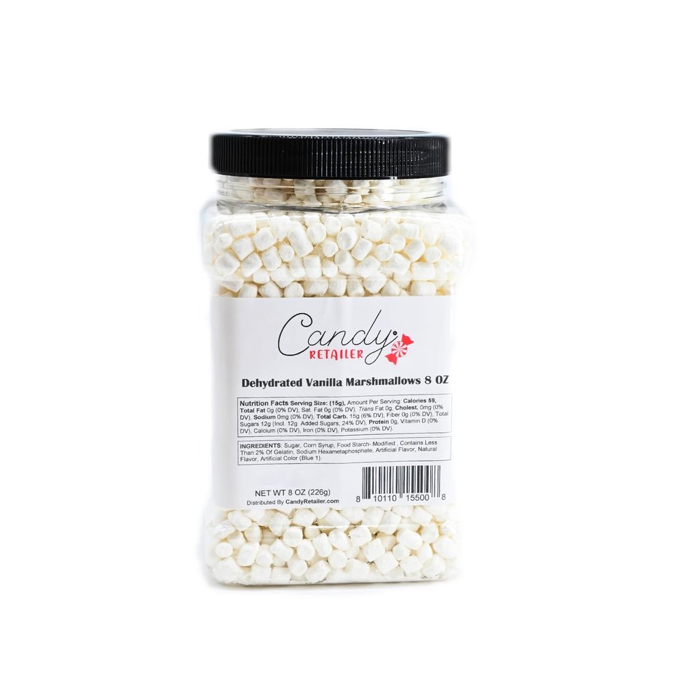 Candy Retailer Dehydrated Vanilla Marshmallows (8 Ounce)