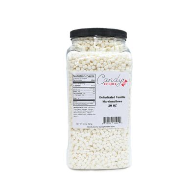 Candy Retailer Dehydrated Vanilla Marshmallows (20 Ounce)