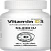 Vitamin D3 50,000 IU | 1250 mcg | Weekly Supplement | Cholecalciferol | Non GMO | Easy to Swallow | 90 Veggie Capsules view 1