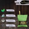 Green | 200 gram - Pack of 2 | Activated Carbon Air Purifying Bag | Non-Electric | Natural Odor Absorber for Car Clean and Fresh Indoor Air view 3