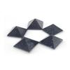 Nuummite Pyramid Crystal Healing Stones - 2" Great Pyramid Figurine of Natural Stone Pyramid for Meditation, Reiki, Chakra Balancing and Crystal Pyramids Grid view 3