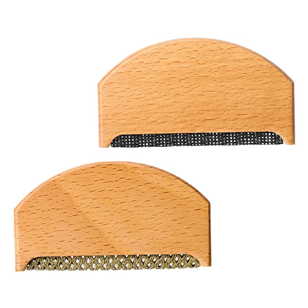 Healeved 2pcs Portable Lint Remover Manual Clothes Fuzz Shaver for Effortless Hairball Removal Lightweight Easy to Carry for Home Use Travel Random Color