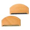 Healeved 2pcs Portable Lint Remover Manual Clothes Fuzz Shaver for Effortless Hairball Removal Lightweight Easy to Carry for Home Use Travel Random Color view 1