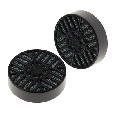 Anync Black Round Cigar Humidifier 2 Pack