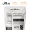 Drybox Sweet Apricot Kernels Seeds Raw Natural Organic NonGMO Vegan Kosher Source of Vitamin B17 and B15, Resealable Bag 16 oz/ 1 lb Bag, 1 Pack for snacking baking cooking view 2