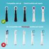 6 Pack Toothbrush Dustproof Cover Compatible with Oral B iO Ultimate Clean Gentle Care Replacment Heads and iO Series 3 4 5 6 7 7G 8 9 Electric Toothbrush, (Cyan+Blue) view 2
