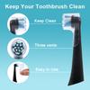 6 Pack Toothbrush Dustproof Cover Compatible with Oral B iO Ultimate Clean Gentle Care Replacment Heads and iO Series 3 4 5 6 7 7G 8 9 Electric Toothbrush, (Cyan+Blue) view 4