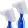 Anbbas 2pcs Silicone Denture Brush Cover Fit Most Denture Toothbrushes view 1
