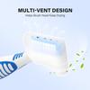 Anbbas 2pcs Silicone Denture Brush Cover Fit Most Denture Toothbrushes view 2