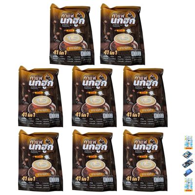 150g SHIPPING BY DHL Nokhook Instant Coffee Plus 41in1 Natural Delicious Snack Set 8 Pcs No0617897894 By Beautygoodshop [Get Free For You Beauty Gifts]