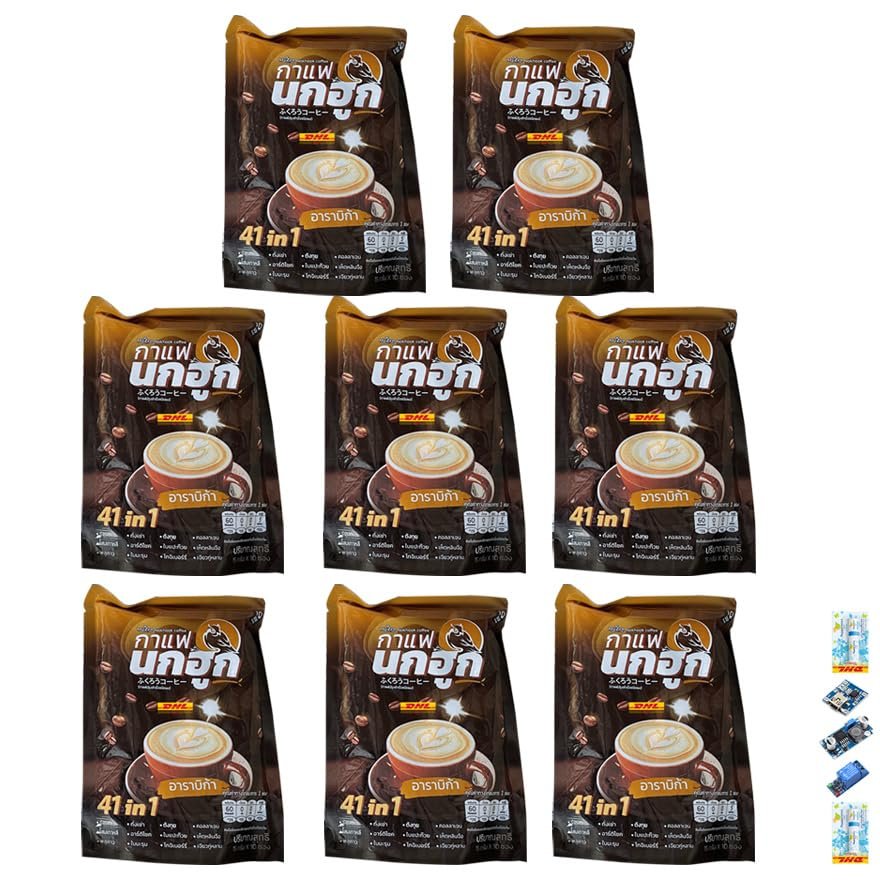 150g SHIPPING BY DHL Nokhook Instant Coffee Plus 41in1 Natural Delicious Snack Set 8 Pcs No0617897894 By Beautygoodshop [Get Free For You Beauty Gifts]