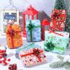 Sliner Christmas Gift Card Box Metal Gift Card Box Tins Holders with Lids and Flower Stickers for Christmas Stocking Stuffers Money Keys, 4.9 x 3.3 x 0.7 Inch(24 Pcs) view 4