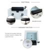 Acrylic Massage Footbath,Pedicure Foot Spa,Foot Spa Bathtub,Foot Bath,feet Spa Tub,Pedicure Spa Bathtub, Foot Spa For Pedicure Chair, Foot Spa With Heat And Massage And Jets,Adjustment Colorful Lamp view 4