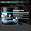Gorilla Mind Hydroprime Glycerol Pre-Workout - Hydrating Pre-Workout Formula for Intense Pumps  Intramuscular Hyper-Hydration  Increased Power & Endurance/Mixes Flawlessly - 400g view 2