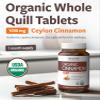 USDA Organic Ceylon Cinnamon Pills - High Potency Ceylon Cinnamon Supplement with 1000mg per Serving for Full Body Antioxidant Support - Vegan Non-GMO cGMP Made & Lab Verified (1 Month Supply) view 2