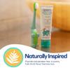 Dr. Talbot's Toddler Training Toothbrush and Natural Kids Toothpaste with Citroganix - 1.6 oz - Fluoride-Free Toothpaste and Toddler Toothbrush - 6+ Months - Alligator view 2
