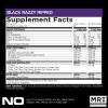 MRI NO2 Black Nitric Oxide Supplement for Pump, Muscle Growth, Vascularity & Energy - Powerful Stim-Free Pre-Workout with Citrulline (30 Servings) (Black Razzy Ripped) view 2