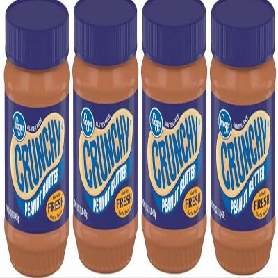 Crunchy Peanut Butter Gluten Free (Pack Of 4 Jars) 16 oz. Each