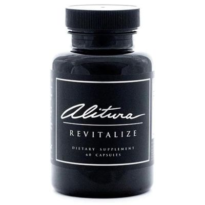 Alitura Revitalize  Organic Ashwagandha & Turmeric Supplement  Natural Energy, Mood & Recovery Support for Men & Women  Adaptogenic Herbs for Daily Wellness  60 Capsules