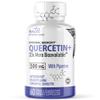 Nature's Fusions Nutri Liposomal Quercetin Phytosome with Piperine - Patented 20x More Bioavailable Than Quercetin Supplements - Supports Immune/Cardiovascular Health - 60 Quercetin 500mg Capsules view 1
