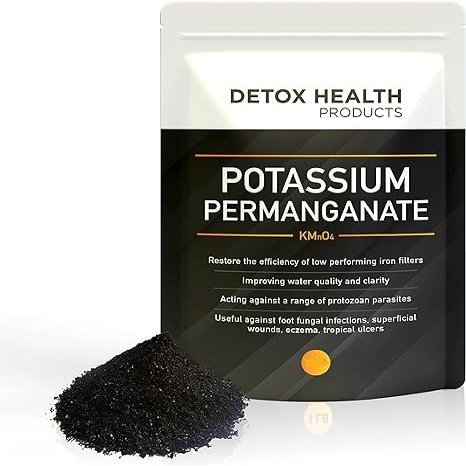 Potassium Permanganet - Free Flowing Powder - Detox Health Products - 2 OZ