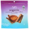 Ava Organics Organic Coconut Crispy Rollers, Cinnamon, No Added Colors, Flavors or Preservatives, Vegetarian, Kosher & Paleo Friendly, USDA Certified Organic, Gluten Free & Non-GMO, 2.8 Ounce (Pack of 8) view 1