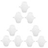 Healifty 9pcs Washable Panty Liners Leak Design and Cotton Towels for Women Storage Bag Reusable Cloth Pads view 1