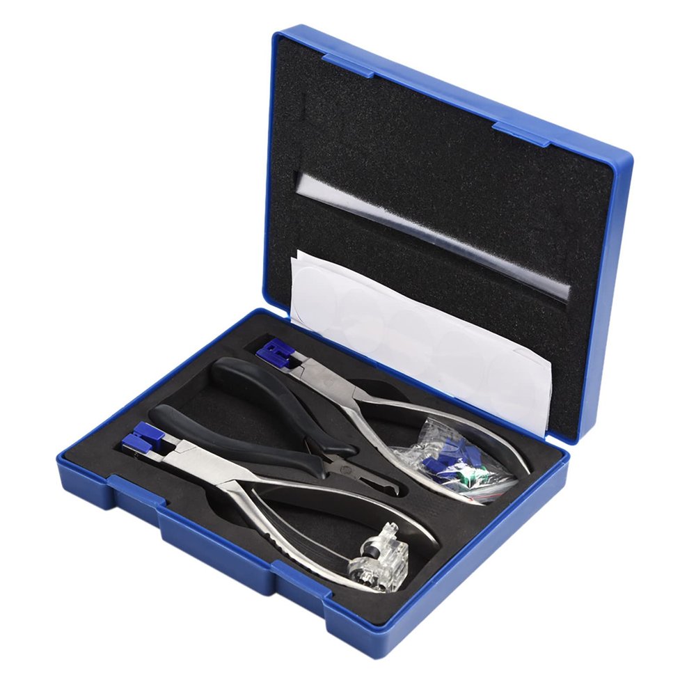 3 Pcs Professional Glasses Pliers Kit, Rimless Eye Glasses Repairing Tools Kit, Eyeglasses Repair Set, Professional Eyeglass Repair Set Rimless Disassembly Glasses Frames Optical