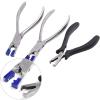 3 Pcs Professional Glasses Pliers Kit, Rimless Eye Glasses Repairing Tools Kit, Eyeglasses Repair Set, Professional Eyeglass Repair Set Rimless Disassembly Glasses Frames Optical view 4