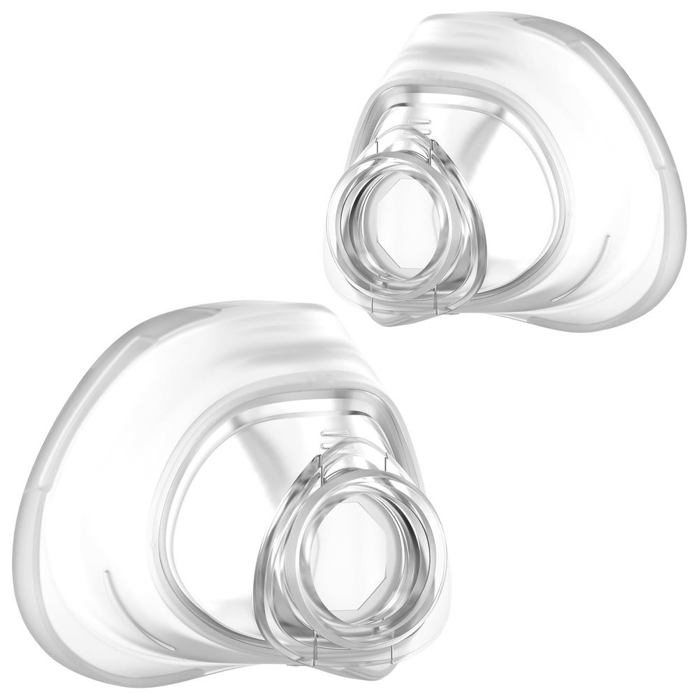 2PCS Replacement Cushion (Large) for Wisp - Cosy Fit for Secure Seal, IBEET Replacement Nasal Supplies, Large