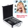 LyeXD 68pcs Optical Trial Lens Set Kit Metal Rim Aluminum Optometry Kit Case Box Trial Frame, Black view 4
