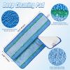 3 Pack Deep Cleaning Pad for Bona Hardwood Floor Cleaner Mop Replacement, Washable & Reusable Pads for Bona Family of Mops, Spray Mop Pads for Hard Surface Floors Cleaning view 3