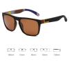 laureles Full Lens Polarized Reading Sunglasses Men Women Fashion Brown Outdoor Readers Sun Glasses (Brown, 2.75, multiplier_x) view 2