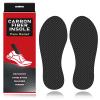 FANCYWING Carbon Fiber Insole -1 Pair | Rigid Shoe Insert, Arch Support Insole for Foot Pain, Arthritis, Hallux Rigidus, Turf Toe & Mortons Toe | Stiff Soles 22.5cm(Fit Men Size 5/Women 6) view 1