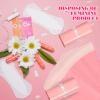 Fulmoon 300pcs Sanitary Napkin Disposal Bag Disposable Sanitary Bag Personal Care Disposal for Tampons Trash Bags period Tampon Bags for Women Privacy Handling Sack Diaper Sack(Light Pink) view 3