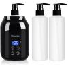 Massage Oil Warmer, Massage Oil Warmer for Massage Therapy, Oil Warmer for Massage for Salon, Barber Shops, Home, with Two Oil Bottle Dispenser view 1