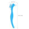 COHEALI 3pcs Toothbrush Double Brush for Cleaning - Handle for Gentle Care for Dentures and Retainers Portable for Home Use view 2