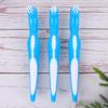 COHEALI 3pcs Toothbrush Double Brush for Cleaning - Handle for Gentle Care for Dentures and Retainers Portable for Home Use view 3