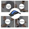 YooYuan Back Stretcher for Lower Back Pain Relief, 4 Level Adjustable Lumbar Cracker Board Massager, Stretching Device for Scoliosis, Sciatica (Blue) view 2