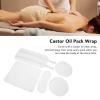 4Pcs Castor Oil Pack Wrap Set, Reusable Castor Oil Wrap for Neck Waist, Double Layer Reusable Organic Castor Oil Packs Kit for Castor Oil Neck Wrap, Stomach Bag, Liver Wrap and a Pad view 3