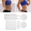 4Pcs Castor Oil Pack Wrap Set, Reusable Castor Oil Wrap for Neck Waist, Double Layer Reusable Organic Castor Oil Packs Kit for Castor Oil Neck Wrap, Stomach Bag, Liver Wrap and a Pad view 4