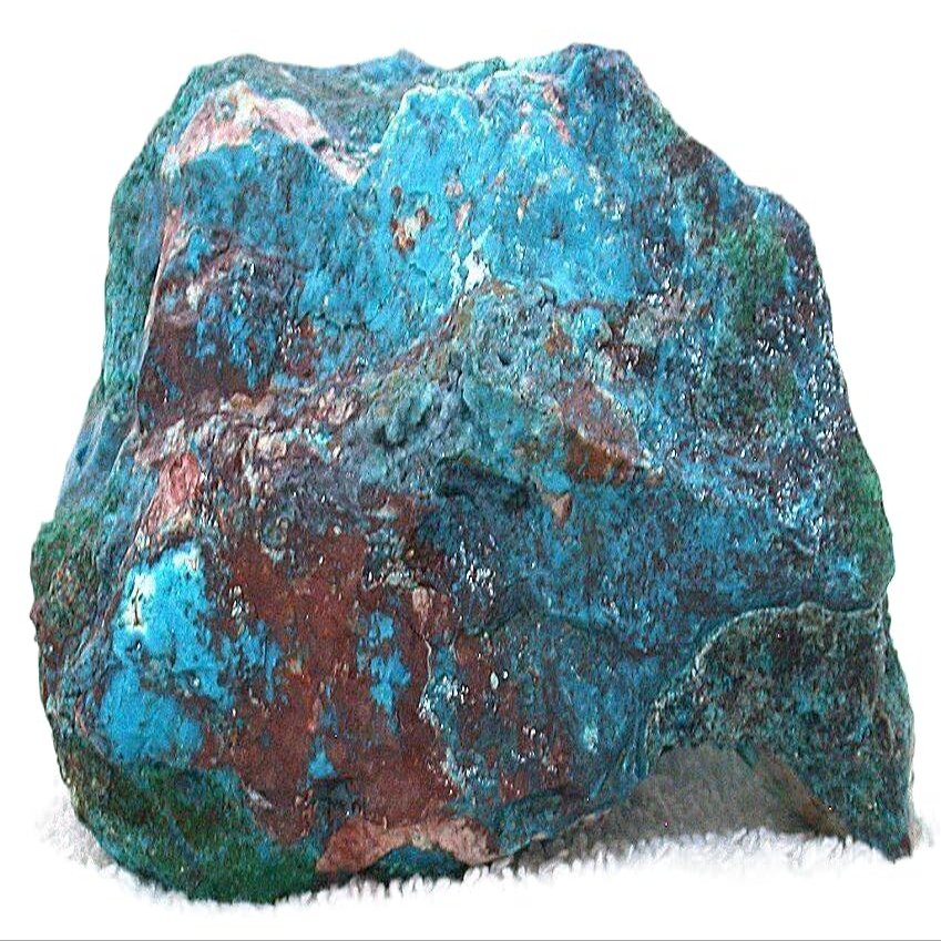 1532 Gram 3 Pound 6 Oz Quantum Quattro Chrysocolla Turquoise Cuprite Cab Rough