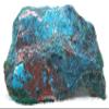 1532 Gram 3 Pound 6 Oz Quantum Quattro Chrysocolla Turquoise Cuprite Cab Rough view 1