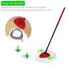 10 Pack Mop Head Replacement for O-Ceda EasyWrin Spin Mop, Ailengy 100% Microfiber Mop Refills Spin Mop Replace Heads for ocedar Mop Easy House Cleaning and Floor Mopping view 4