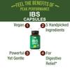 USDA Organic IBS Capsules for Relief, Ingestion, Bloating, Gas. Irritable Bowel Supplement with 5 Handpicked Organic Ingredients. Peppermint Oil, Sea Buckthorn, Fennel Seed, Rosemary Leaf, Basil Leaf view 2