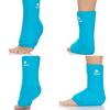 FOMI Hot Cold Ankle Foot Gel Ice Pack Wrap | Premium Comfort 360 Degree Solid Gel Cooling Compression for Plantar Fasciitis, Heel Spurs, Achilles, Tendonitis, Sore Feet, Gout | One Size (Blue) view 2