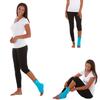 FOMI Hot Cold Ankle Foot Gel Ice Pack Wrap | Premium Comfort 360 Degree Solid Gel Cooling Compression for Plantar Fasciitis, Heel Spurs, Achilles, Tendonitis, Sore Feet, Gout | One Size (Blue) view 3