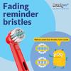 Brushmo Kids Toothbrush Replacement Heads Compatible with Oral B Electric Toothbrush, Soft Bristles and Small Heads for Sensitive Teeth and Gums, 8 Pack view 3