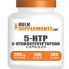 BulkSupplements.com 5-HTP Capsules - 5-Hydroxytryptophan, 5-HTP 200mg, 5 HTP Supplement - Amino Acid Supplement, Gluten Free, 1 Capsule per Serving, 365 Capsules (Pack of 1) view 1